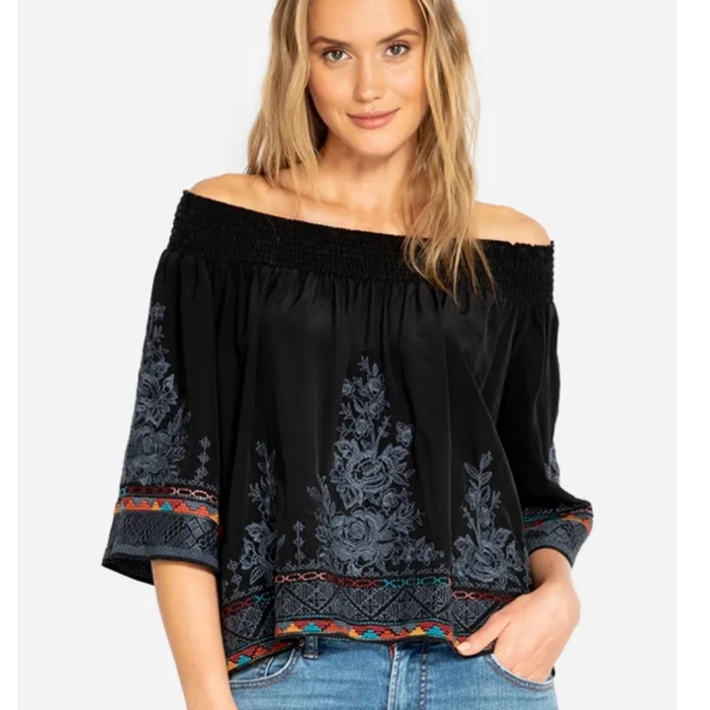 NWT Johnny Was Tahndi Off the Shoulder top